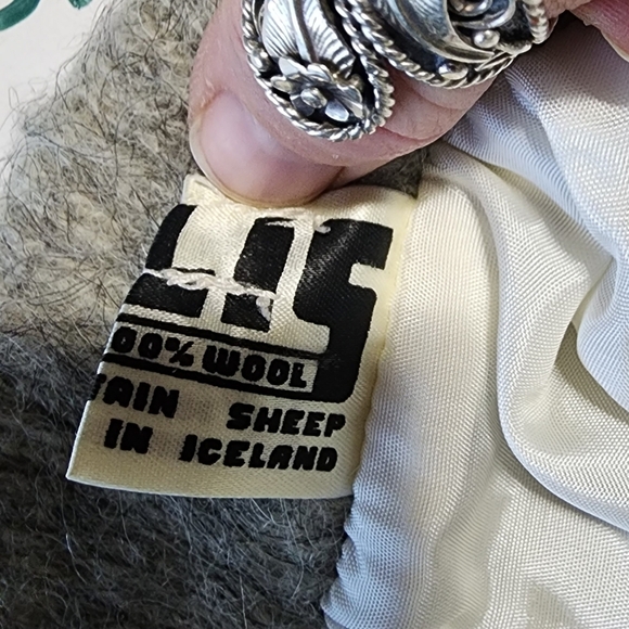 Vintage Lined Iceland Mountain sheep's 100% wool maxi skirt - Picture 8 of 10